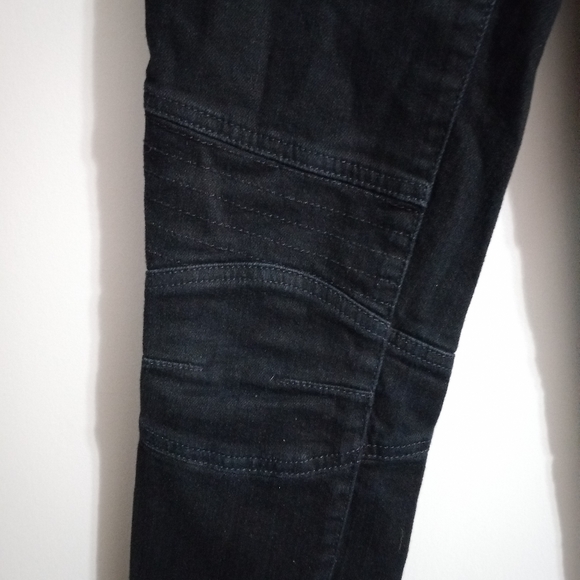 Ed Hardy Christian Audigier 25 Moto Punk Rock Skater Skinny Ankle Zip Jeans - Picture 3 of 8